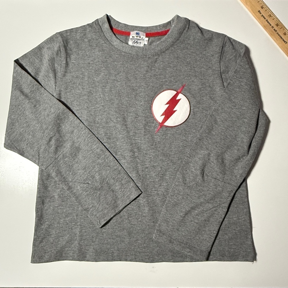 Lola + The Boys x DC Comics Flash Long Sleeve Kids Tee - 8